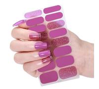 MZRAN Butterfly Nails Art Sticker Waterproof Gels Nails Strips Nails Polish Sticker Nails Wraps Nails Art Decoration for Woman