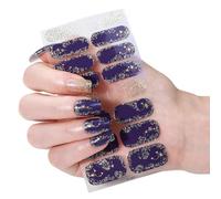 MZRAN Butterfly Nails Art Sticker Waterproof Gels Nails Strips Nails Polish Sticker Nails Wraps Nails Art Decoration for Woman