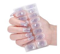 MZRAN Butterfly Nails Art Sticker Waterproof Gels Nails Strips Nails Polish Sticker Nails Wraps Nails Art Decoration for Woman