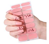 MZRAN Butterfly Nails Art Sticker Waterproof Gels Nails Strips Nails Polish Sticker Nails Wraps Nails Art Decoration for Woman