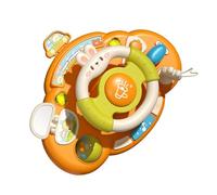 MZRAN Childrens Educational Steering Toy With Multiple Sound Effects Driving Simulators For Imaginative Role Play Game Portable Children's Driving