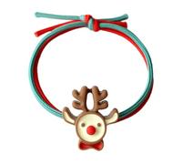 MZRAN Christmas Hair Ties for Women And Kids,Elastic Baby Hair Ties No Damage Ponytail Holder, Toddler Hair Ties