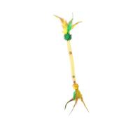 MZRAN Colorful Elastic Net Cats Teaser Wand For Durability And Flexibility To Provide With Stimulating Play Energy Burning Toy