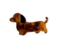 MZRAN Cute Adorkable Cartoon Hair Clip Lovely Puppy Hair Clip Dachshund Hairpins Barrettes Girls HairPins 2000s Trend