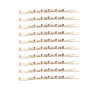 MZRAN Cute Creative Twisted Hair Clip Bobby Pins Hair Clip Sparkling Golden Hairpins Barrettes Girls HairPins 2000s Trend