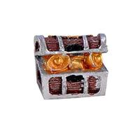 MZRAN Delicate Treasure Chests Shape Aquarium Decoration Accessories Miniatures Treasure Chests Model Decorations Small