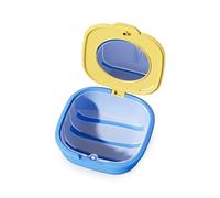 MZRAN Discreet Retainers And Aligner Storage Case With Detachable Design Easy To Cleaning Food Grade Container Invisible Aligner Case