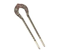 MZRAN Elegant Crystal Filigree Hair Stick Buyao for Girls Ancient Chinese Hairpin Traditional Hanbiuk Decorative Cosplay