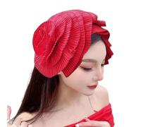 MZRAN Elegant Delicate Fascinator Headband Pleated Flower Hair Accessories for Women Headpiece 1920s Art Ornament