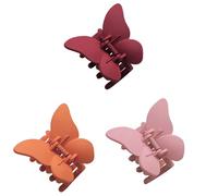 MZRAN Elegant Hair Clips with Large Butterfly Hair Claws Clip Non-Slip Cute Strong Hold Catch Barrettes Hair Styling Tool
