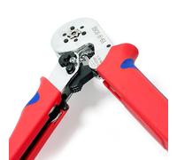 MZRAN Ergonomic Ratcheting Terminals Press for Cold Compression Applications Automatic Force Wire Pliers Ratchet Crimper for Cabling