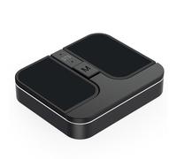 MZRAN Ergonomic Square 2.40G Two Bluetooth-compatible Connection Crosses Platform Customizable Silents Clicks Button Portable Travel