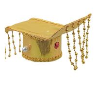 MZRAN Exquisites Emperors Costume Hat Realistic Emperors Hat Theatrical Costume Hat For Historical Drama Filming