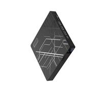 MZRAN External Disc Drive With USB3.0 Type C Double Port Highly Speed Burning Brushed Texture For Computer Data Management Cds/dvds Writer For Laptop And Desktop