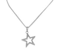 MZRAN Fashion Trend Light Luxury Collarbone Chain Temperament Simple Cold Five-pointed Star Hollow Necklace