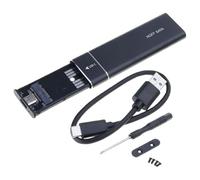 MZRAN Fast Speed Aluminum Disk Enclosure USB C 10Gbps Transfer Tool Less Installation Storage Optional Aluminum Disk Enclosure with Heat Management