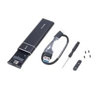 MZRAN Fast Speed Aluminum Disk Enclosure USB C 10Gbps Transfer Tool Less Installation Storage Optional Aluminum Disk Enclosure with Heat Management