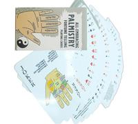 MZRAN Fortunes Telling Card Interactive Palmistry Oracles Spiritual Guidance Tool for Easy Divination Play Enduring Palmistry Fortunes Telling Playing