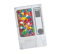 MZRAN Fun Candy Vending Machine with Pull Design Sweet Storage Container Toy for Children's Bedroom Decor & Treat Organization Candy Machine Toy for Kids