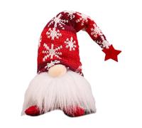 MZRAN Glowing Santa Gnomes Doll Dwarf GnomesTomte Swedish Nisse Scandinavian Decor Dwarf Doll Rudolph (Christmas Version) Christmas Decorations Outdoor