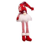 MZRAN Glowing Santa Gnomes Doll Dwarf GnomesTomte Swedish Nisse Scandinavian Decor Dwarf Doll Rudolph (Christmas Version) Christmas Decorations Outdoor