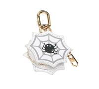 MZRAN Halloween Pumpkin Spiders Keychain Wallet Purses Bag Charm Accessories For Womens Minis Coin Purse Keychain Bag Charms Accessories