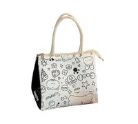 MZRAN Insulated Lunch Bag Women Men Portable Toted Bags Lunchs Box Container Coolers with Back Pockets for Office Toted for Women