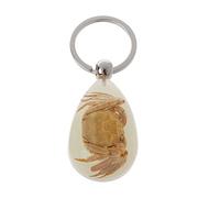 MZRAN Keychain Keyrings For Women Girls, Resin Insect Keychain Luminous Scorpion Insect Specimen Pendant Scenic Tourist Souvenirs Amber Keychain Trendy Jewelry