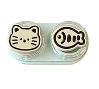 MZRAN Lenses Helper Case Suction Stick for Safe Lens Placement for Gentle Handling Simple Solid Color Compact Drawer Lenses Organizers