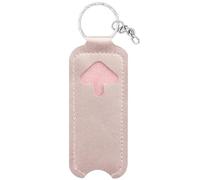 MZRAN Lipstick Keychain Holder Lip Balm Sleeve Key Chain Colorful Lip Gloss Keyring Bag Accessory Backpack Decorations