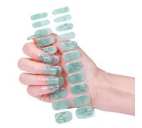 MZRAN Nails Stickers, French Styles Gels Nails Stickers Nails Polish Strips Manicures Stickers Gels Nails Wraps Wearable Gels