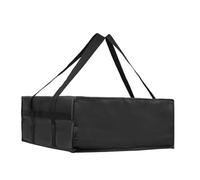 MZRAN Nonwoven Fabric Foldable Thermal Bags Insulated Pizza Delivery Bag with Zippered Closure for Efficient Heat Retention Food Delivery Bag