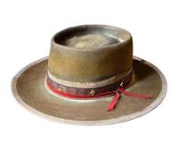 MZRAN Outdoor Sun Hat Panama Party Hat Comfortable Warm Hat Wear Photography for Casual or Official Wear Brown