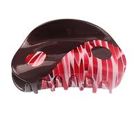 MZRAN Personalized Tai for Chi Semicircle Hair Clip Yin Yang Acetate Claws Clip Non Slip All-match Hairpin for Holiday Theme P