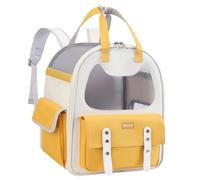 MZRAN Pet Carrier bag, Kitten Shoulder Bag Small Cats Carrier Sling Bag Four Season Backpack Carriers