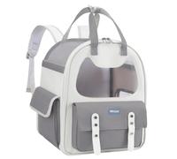 MZRAN Pet Carrier bag, Kitten Shoulder Bag Small Cats Carrier Sling Bag Four Season Backpack Carriers