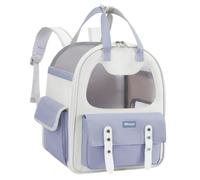 MZRAN Pet Carrier bag, Kitten Shoulder Bag Small Cats Carrier Sling Bag Four Season Backpack Carriers