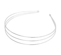 MZRAN Plain Blank Hard Metal Headbands Skinny Base Headband Slim Simple Wire Hair Bands Clasps Crown Tiaras Frame DIY Crafts