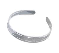 MZRAN Plain Hair Hoop Toothed for Pageants Proms Bride Headwear Casual Headpiece for Women Male Girl Schoolgirls