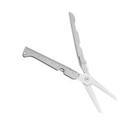 MZRAN Portable Camping Scissors Light Weight Cutting Tool Multifunctional Outdoor With Back Clip Enduring Folding For Hiking And Survival