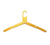 MZRAN Portable Coat Hanger Clothes Aluminum-Alloy Multi-functional Folding Outdoors Travel Hangers For Drying Rack