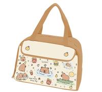 MZRAN Practical Thermal Food Bag with Animal Print Print Waterproof Lunch Bags for Kids Students Wipeable Surfaces Design Easy to Clean Anime Lunch Container
