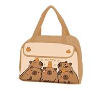 MZRAN Practical Thermal Food Bag with Animal Print Print Waterproof Lunch Bags for Kids Students Wipeable Surfaces Design Easy to Clean Anime Lunch Container