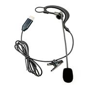 MZRAN Professional Referees Headsets Featuring Enhances Sound Clarities Noise Elimination Construction Fixation Sports Use Headsets Microphones