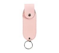 MZRAN PU Leather Defense Sprays Keychain Holder Emergencies Ready Holsters With Secure Closure Keyring For Daily Carry Keychain Pepper Sprays Sleeve