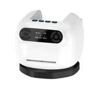 MZRAN Rechargeable Automatic Card Dealer Device 360 Dgrees Spinnings Mechanism Noise Reduction Motor Durability Travel Friendly Card Dealer Machine