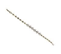 MZRAN Retro Brass and Silver Rhinestones Decoration for Women Who Love Unique and Stylish Jewelry Accessories