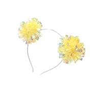MZRAN Sparkling Golds Sequins Headbands New Year Headpiece Festives Party Headwear For Christmas Cosplay And Birthday Parties