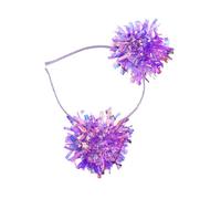 MZRAN Sparkling Golds Sequins Headbands New Year Headpiece Festives Party Headwear For Christmas Cosplay And Birthday Parties
