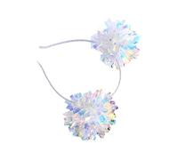 MZRAN Sparkling Golds Sequins Headbands New Year Headpiece Festives Party Headwear For Christmas Cosplay And Birthday Parties